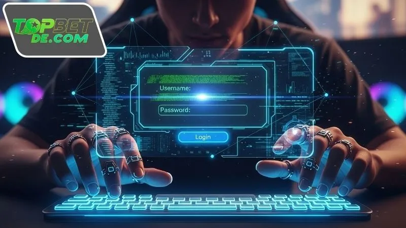 Các bước đăng nhập Topbet