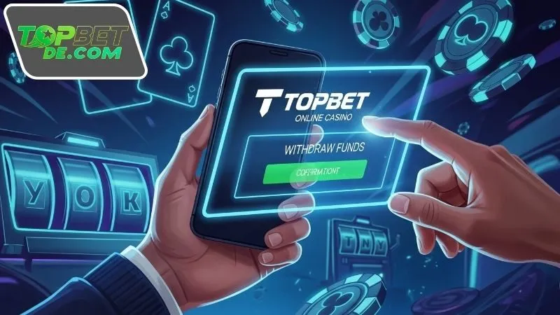 Các bước rút tiền Topbet đơn giản