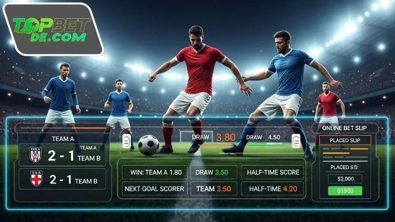 Tỷ lệ kèo trực tiếp Topbet